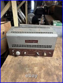 Vintage Old Challenger Amplifier Co Model CH18 Electric Radio Receiver Parts USA