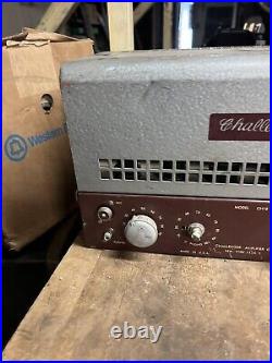 Vintage Old Challenger Amplifier Co Model CH18 Electric Radio Receiver Parts USA