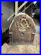 Vintage-Old-Rare-Superheterodyne-U-S-Gloritone-Tube-Radio-Wood-Cathedral-Parts-01-ge