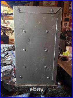 Vintage Original Antique Lrs Radio Stereo Metal Volume Control Parts Cabinet