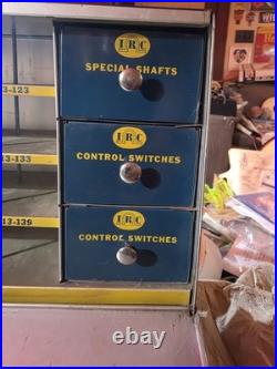 Vintage Original Antique Lrs Radio Stereo Metal Volume Control Parts Cabinet