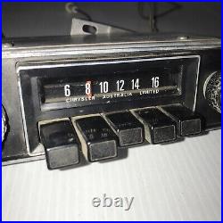 Vintage Original Clarion Chrysler Australia Limited Car Radio For Parts/Repair