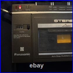 Vintage PANASONIC RX-2700 Stereo Radio FOR PARTS OR REPAIR (READ DESCRIPTION)
