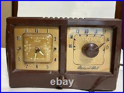 Vintage Packard Bell Model532 Am/alarm Clock Radio, For Parts Or To Refurbish