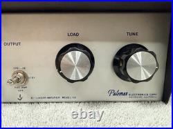 Vintage Palomar Model 150 Bi Linear Tube Amplifier CB Ham Radio Parts Repair Vintage Palomar Model 150 Bi Linear Tube Amplifier CB Ham Radio Parts Repair