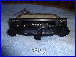 Vintage Panasonic AM/FM auto radio cassette Stereo shaft style Model CQ-B510EU