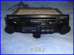 Vintage Panasonic AM/FM auto radio cassette Stereo shaft style Model CQ-B510EU