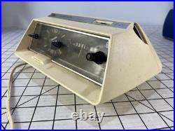 Vintage Panasonic RC-1119 AM Clock Radio Space Age Tested Working Parts/Repair