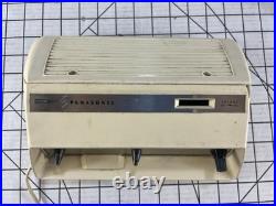 Vintage Panasonic RC-1119 AM Clock Radio Space Age Tested Working Parts/Repair