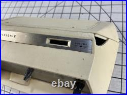 Vintage Panasonic RC-1119 AM Clock Radio Space Age Tested Working Parts/Repair