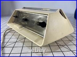 Vintage Panasonic RC-1119 AM Clock Radio Space Age Tested Working Parts/Repair