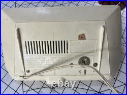 Vintage Panasonic RC-1119 AM Clock Radio Space Age Tested Working Parts/Repair