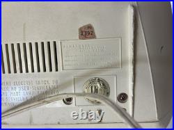 Vintage Panasonic RC-1119 AM Clock Radio Space Age Tested Working Parts/Repair