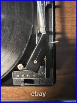 Vintage Panasonic SE1519 Turntable Record Player AM FM Repair or Parts Read Desc