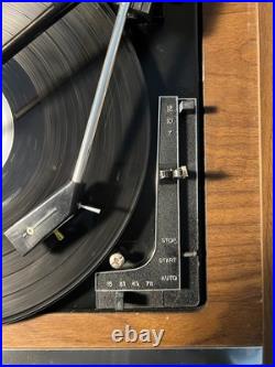 Vintage Panasonic SE1519 Turntable Record Player AM FM Repair or Parts Read Desc