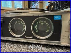 Vintage Panasonic Sd-85 Fm/am/record Player Unit For Parts! Used Powers On