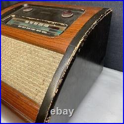 Vintage Philco 46-1201 Bing Crosby Front Loading Record Player Radio FOR PARTS