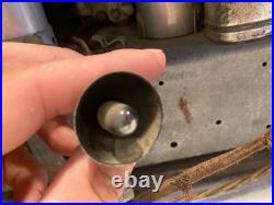 Vintage Philco 610 Large Bullet Art Deco AM/SW Tube Radio FOR PARTS/REPAIR