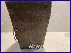 Vintage Philco 610 Large Bullet Art Deco AM/SW Tube Radio FOR PARTS/REPAIR