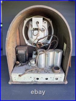 Vintage Philco 84B Baby Grand Cathedral Tube Radio 1930s FOR PARTS/RESTORE