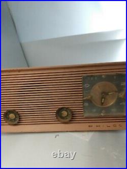 Vintage Philco Am Radio Alarm Clock. J773-124 Parts Only Retro