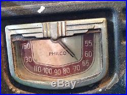 Vintage Philco Car Truck Auto Radio Model 920 Hot Rod Rat Rod With Knobs