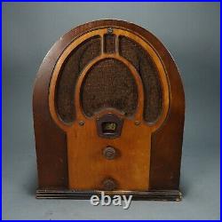 Vintage Philco Jr. Model 60 Cathedral Tube Radio Parts or Repair