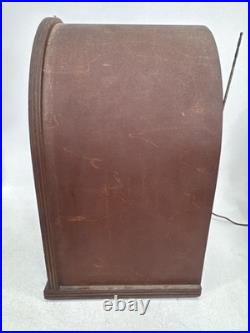 Vintage Philco Model 19 Super Heterodyne Tube Radio As Is For Parts