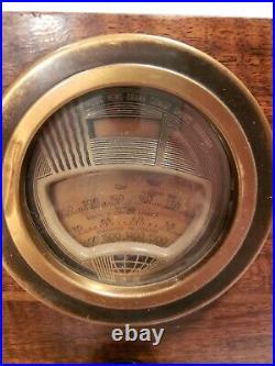 Vintage Philco Radio Model 37-630, Art Deco Bullet Design, For Parts Or Repair