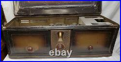 Vintage -Philco Radio, Model 511 -Coffin, Tube Radio, -For Parts or Repair #2