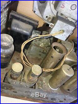 Vintage Philco Superheterodyne tube radio model 60 For Parts