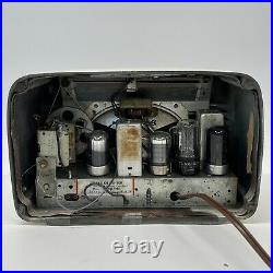 Vintage Philco Transitone Model 46-250 Radio Bakelite For Parts CV