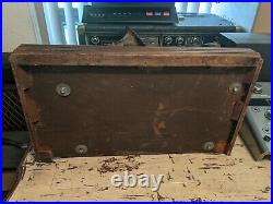 Vintage Philco Tube Radio 39-25 For Parts Or Repair Complete As Pictured