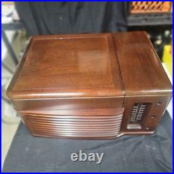 Vintage Philco Tube Radio TurnTable Record Player Model 48-1256 Cabinet Parts