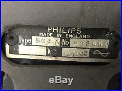 Vintage Philips Tye 588A Valve Radio For Parts or Repair 5773