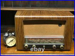 Vintage Philips Type BG413A Valve Radio For Parts or Repair 6858