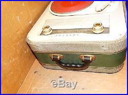 Vintage Phillips Tube Short Wave Radio with4-speed Record PlayerVery Rare Parts/