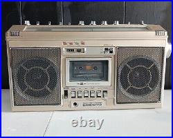 Vintage Pioneer SK-21 Boombox AM/FM Cassette Stereo For Parts As Is