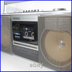 Vintage Pioneer SK-350 Portable Stereo Boombox For Parts / Repair / Restoration