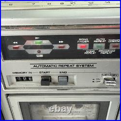 Vintage Pioneer SK-51F Boombox FM MW SW Radio Cassette Recorder FOR PARTS REPAIR