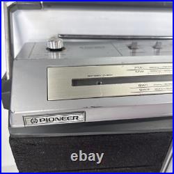 Vintage Pioneer SK-51F Boombox FM MW SW Radio Cassette Recorder FOR PARTS REPAIR