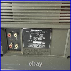 Vintage Pioneer SK-51F Boombox FM MW SW Radio Cassette Recorder FOR PARTS REPAIR