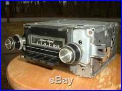 Vintage Pontiac Accessory Delco AM 8 Track Stereo Radio Original GTO Lemans GM