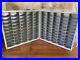 Vintage-Portable-aluminum-PartsCabinet-100-compartment-radio-telephone-parts-USA-01-zf