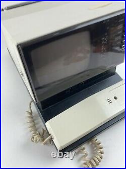Vintage Quasar AP1495YH Phone TV Radio Alarm Clock 1985 (For Parts) Sold as is