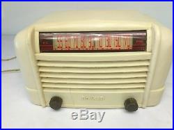Vintage RARE Dewald A500 TUBE radio, AS IS FOR PARTS OR REPAIR UNTESTED