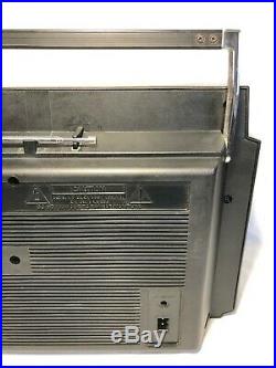 Vintage RARE General Electric 3-6000B SLIM BOOMBOX BOOM BOX FOR PARTS/REPAIR
