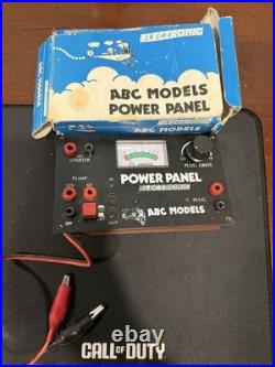 Vintage RC Model Airplane Nitro Parts Lot OS Max Engine ABC Panel Futaba Servo
