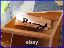 Vintage RC Radio Control Plane Wooden Toolbox Loaded w Parts, Tools Ect