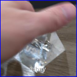 Vintage RCA Acrylic Early Mechanical Parts in Lucite Paperweight